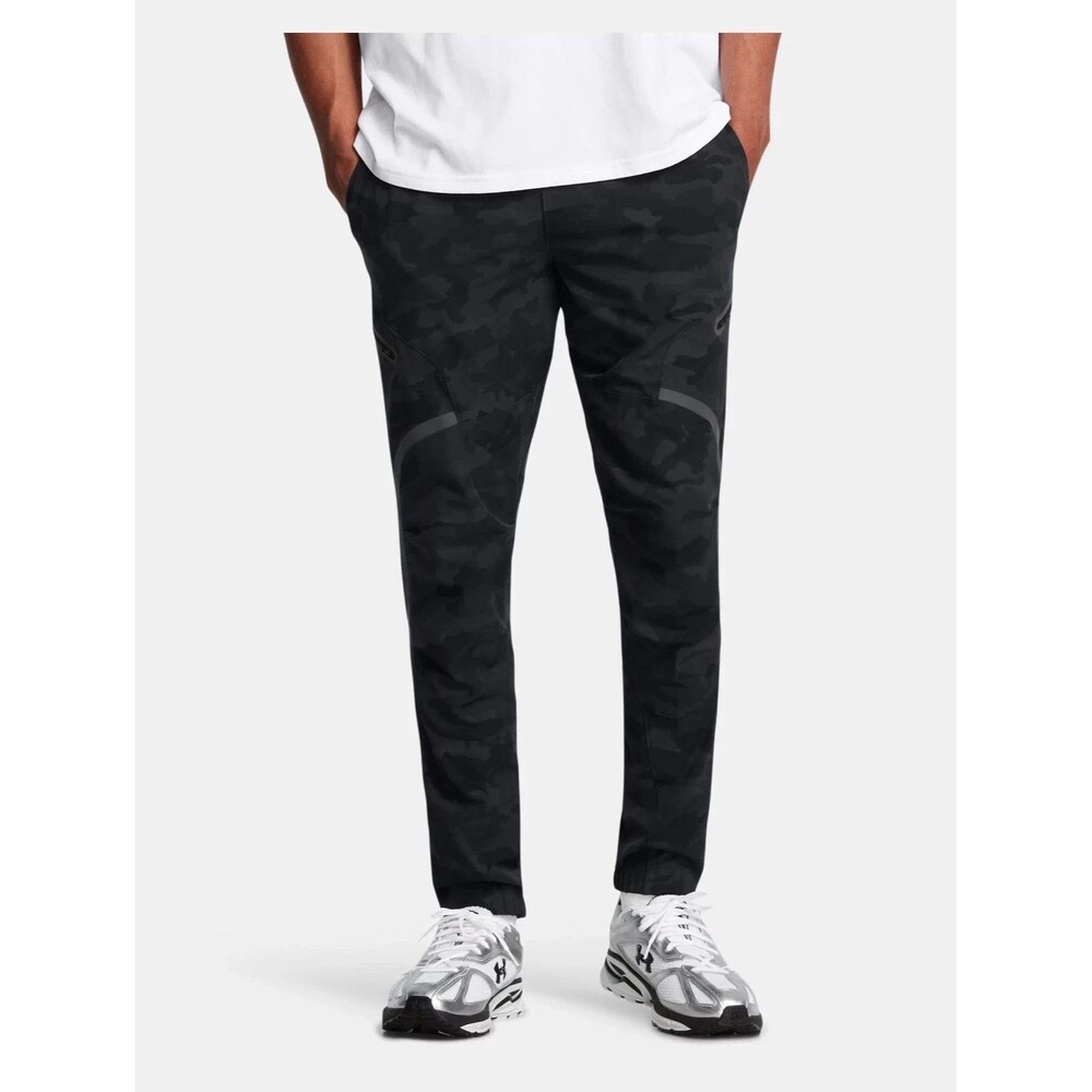 Under Armour Storm Unstoppable "Black Camo" Fitted Cargo Pants 1352026-008 Sz‎ L